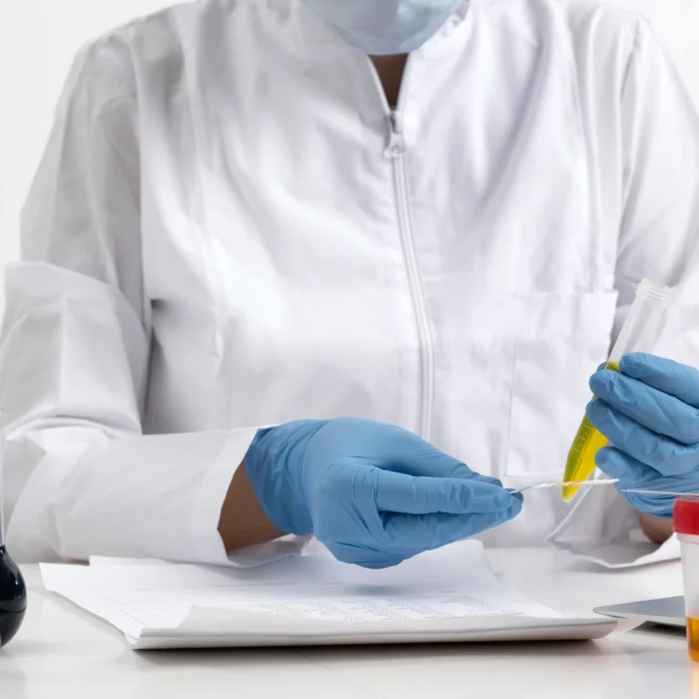 lab-doctor-performing-medical-exam-urine